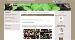 Desktop Screenshot of pflanzen-anzucht.de