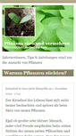 Mobile Screenshot of pflanzen-anzucht.de